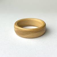 #110 Gr. 52 Bentwood Ring Satin Nuss Holz Bild 2