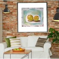 Acryl/Aquarell-Gemälde auf 3-D-Leinwand, 50x60cm Bild 10