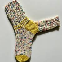 Handgestrickte Socken in Gr. 38/39 Bild 1
