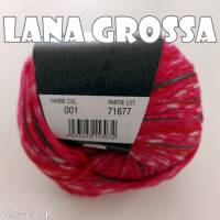 2 Knäuel 100 Gramm Sommergarn Diva von Lana Grossa Rot Pink Weiß Violett Farbe 001 Partie 71677 Bild 7