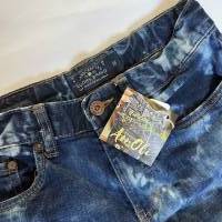 Jungen Destroyed-Look /Batik Jeans Upcycling Jeans Hose von Marke LUCKY BRAND in einem neuen Look. Bild 5