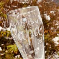 Weizenbierglas mit Gravur | Geschenkidee personalisiertes Weizenbierglas | Individuelles Bierglas | Glas mit Gravur Bild 2