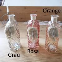 Tischdeko Glas Vase 3 Farben zur Wahl Bild 6