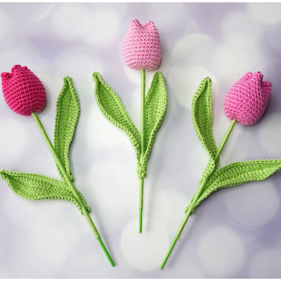 Häkelanleitung Tulpen - PDF Datei