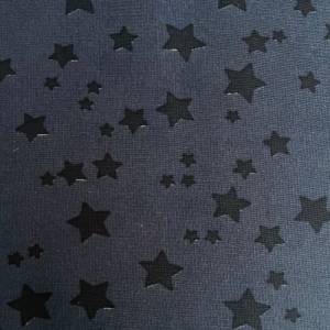 Chiffon Sterne auf dunkelblau Bild 3