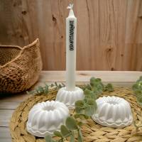 Kerzenständer in Gugelhupfform aus Raysin Bild 1