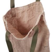 Tasche aus Jutesack mit langen Henkeln und viel Stauraum 40 x 48 cm Bild 1