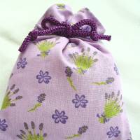 Lavendelsäckchen Lavendelsträußchen genäht von Hobbyhaus Bild 3
