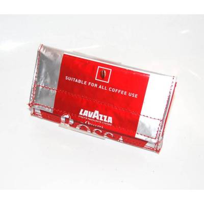 Trash Cash Kaffeeportemonnaie Lavazza rossa