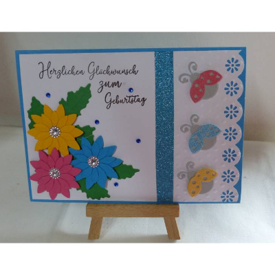 Glückwunschkarte zum Geburtstag,