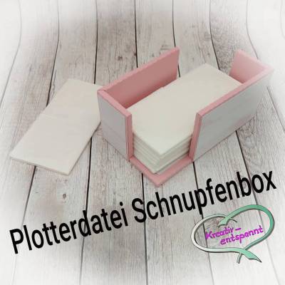 Plotterdatei Schnupfenbox