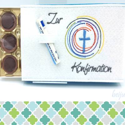 Hülle für Haselnusspralinen