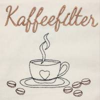 Nachhaltiger Kaffeegenuss - hochwertige wiederverwendbare Kaffeefilter aus zertifizierter Baumwolle Bild 5