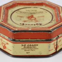 Vintage Hirsch Nadeldose Blechdose 50er Jahre Bild 4