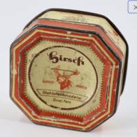 Vintage Hirsch Nadeldose Blechdose 50er Jahre Bild 6