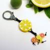Schlüsselanhänger, Taschenbaumler Zitrone Bild 3