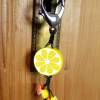 Schlüsselanhänger, Taschenbaumler Zitrone Bild 5