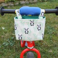 Lenkertasche für Laufrad / Kinderrad / Roller "Panda" Bild 2