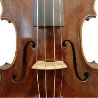 Alte antike 4/4 Geige aus Böhmen, Violine für Schüler, spielfertig aufgearbeitet Bild 3