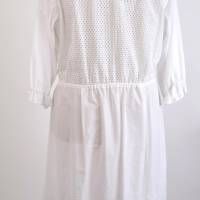 Damen Sommerkleid im Besonderen Boho-Stil Woll/Weiß | Messestück | Typ II Bild 3