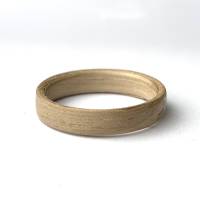#117 Gr. 58 Bentwood Ring europäische Nuss Holz Bild 1