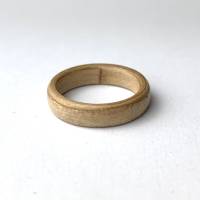 #119 Gr. 52 Bentwood Ring Ahorn Holz Bild 1