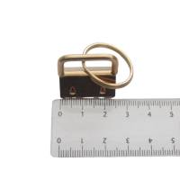Metallendstück für Schlüsselanhänger 25 mm breit, 3 Farben zur Auswahl Bild 5