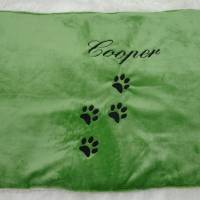 Hundedecke Cooper, Hundekissen, personalisiert in Wunschgröße, -farbe und -material Bild 1