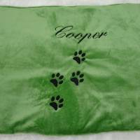 Hundedecke Cooper, Hundekissen, personalisiert in Wunschgröße, -farbe und -material Bild 2