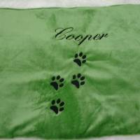 Hundedecke Cooper, Hundekissen, personalisiert in Wunschgröße, -farbe und -material Bild 3