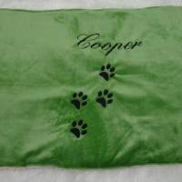 Hundedecke Cooper, Hundekissen, personalisiert in Wunschgröße, -farbe und -material Bild 4