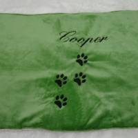 Hundedecke Cooper, Hundekissen, personalisiert in Wunschgröße, -farbe und -material Bild 5