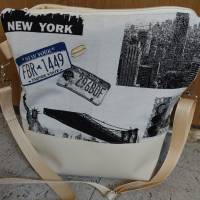 Handtasche Umhängetasche, Schultertasche Handmade, Tasche, New York Handmad Bild 2