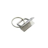 Metallendstück für Schlüsselanhänger, 32 mm breit Bild 2