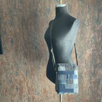 AichelBag Crossbody Upcycling Schultertasche aus Jeans Recycling Bild 6