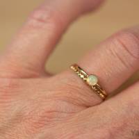 Goldfilled Ring mit Welo Opal Bild 3