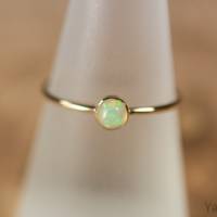 Goldfilled Ring mit Welo Opal Bild 5