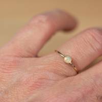 Goldfilled Ring mit Welo Opal Bild 6