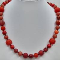Kette Polaris Rot große Perlen Polariskette Perlenkette (764) Bild 5