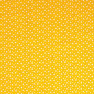 Baumwolle/Webware Sterne auf gelb Bild 1
