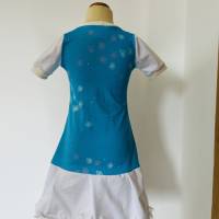 Kleid mit Farbauswahl und Armlängenauswahl- Sommerkleid Rüschenkleid für Mädchen in verschiedenen Größen Bild 7