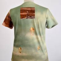 Damen T-Shirt Motiv fliegender Hund Bild 2