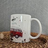 Camper, Wohnwagen, Keramik Tasse, Kaffeetasse 330 ml Bild 3