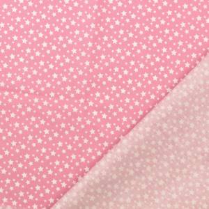 Baumwolle/Webware Sterne auf rosa Bild 3