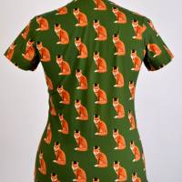 Damen T-Shirt Motiv der schlaue Fuchs Bild 2
