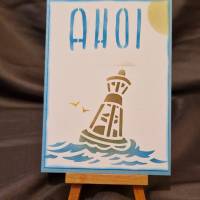 AHOI - Geburtstagskarte - Boje Bild 1
