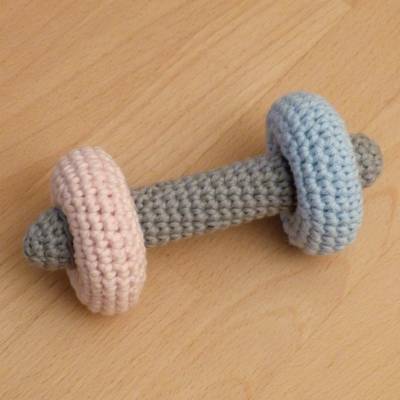 Häkelanleitung Baby-Rassel 