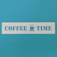 Schablone "Coffee Time" Bild 1