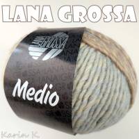 5 Knäuel 250 Gramm Medio von Lana Grossa in traumhaft schönen Farbverläufen Farbe 019 Partie 6177 Bild 1