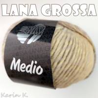 5 Knäuel 250 Gramm Medio von Lana Grossa in traumhaft schönen Farbverläufen Farbe 019 Partie 6177 Bild 3